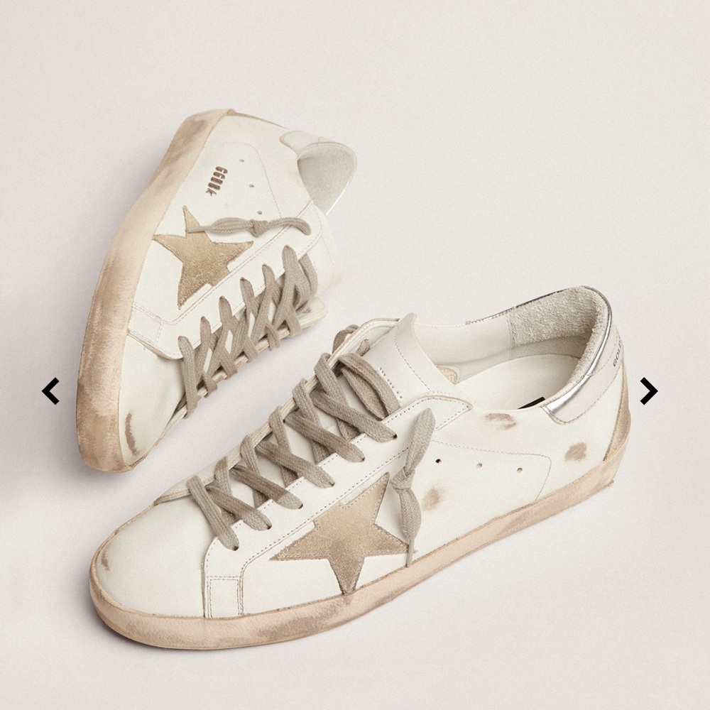 Golden Goose/DB white shoes
